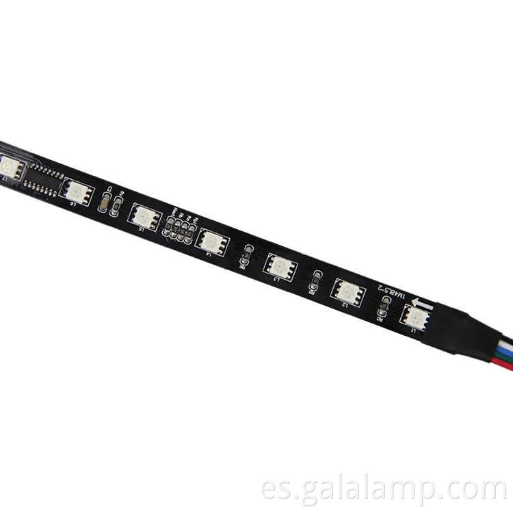 Luz de tira LED DMX RGB impermeable con 5050 colores